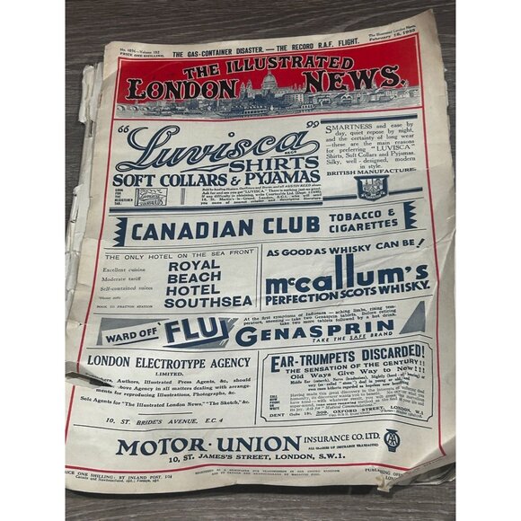 The Illustrated London News February 18, 1933 Paperback - Picture 1 of 5